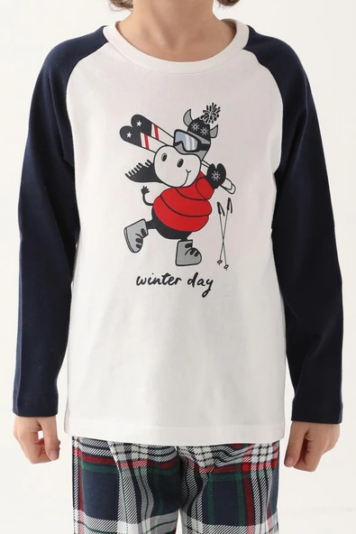 Arnetta 2750 Erkek Çocuk Uzun Kol Pijama Takım - 4