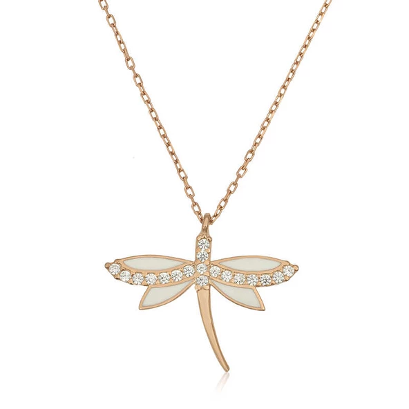 Gümüş Rose Yusufçuk Bayan Kolye SL1383 ürün görseli