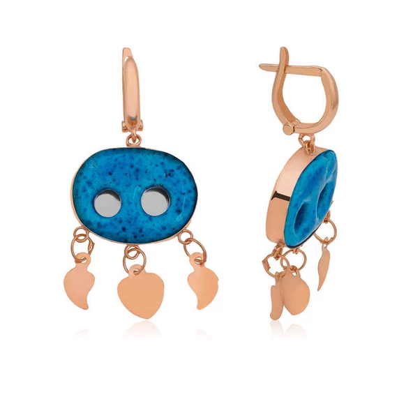 Gümüş Süryani Gözü Küpe SL1300 ürün görseli