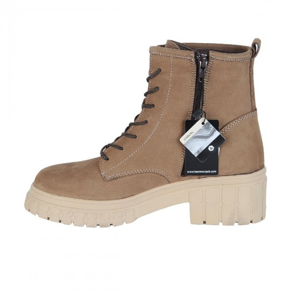 Hammer Jack 102 20832-Z Argun Kum Deri Kadın Düz Bot - Resim 3