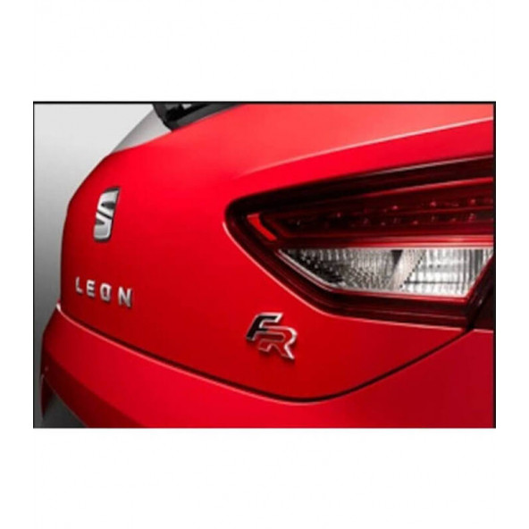 Seat Ibiza Leon Fr Bagaj Logo Metal Amblemi - Resim 5