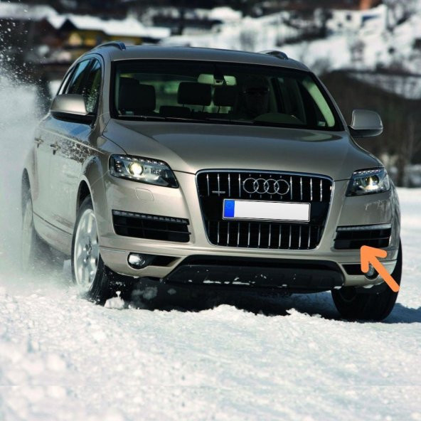 GKL Sol Sis Farı Üst Çerçevesi Kapağı Audi Q7 2010-2015 4L0807681B