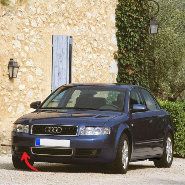 GKL Sağ Sis Farı Çerçevesi Kapağı Audi A4 2001-2005 8E0807682A