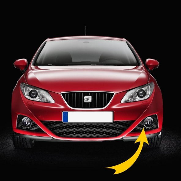 GKL Ön Tampon Sol Sis Farı Çerçevesi Seat Ibiza 2009-2012 6J0853665A