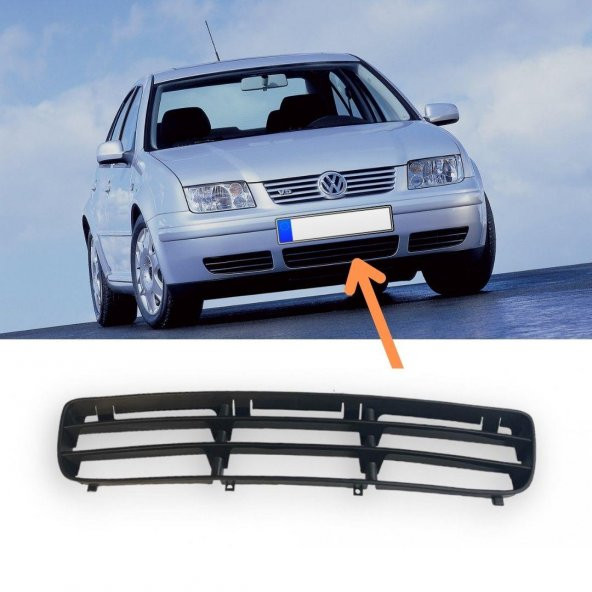 GKL Ön Tampon Alt Orta Izgarası VW Bora 1999-2005 1J5853677C
