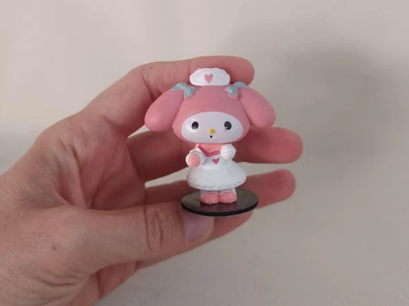 Mini Figür Sanrio My Melody Karakter Figür Oyuncak 15531 - Resim 2