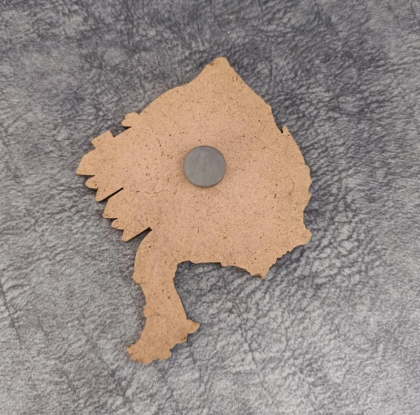 Magnet Deve Bereket Kule Deniz Kurbağa  Buzdolabı Süsü Ahşap Magnet Mıknatıslı Hediyelik Eşya - Resim 3