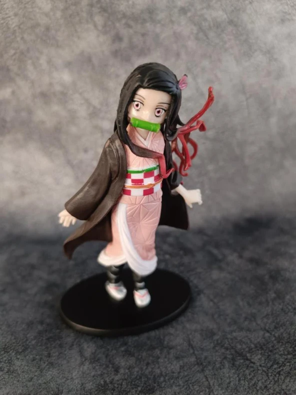 Anime Demon Slayer Nezuko Kamado 14 cm Karakter Figür Oyuncak Biblo