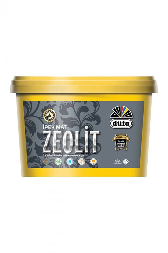 Düfa Zeolit İpek Mat İç Cephe Duvar Boyası 2.5 Litre / Fildişi