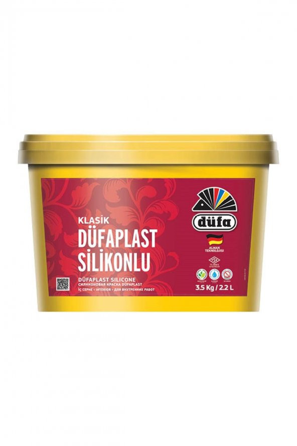 Düfa İç Cephe Duvar Boyası Klasik Düfaplast Silikonlu 2.2 Litre / Açık Vizon