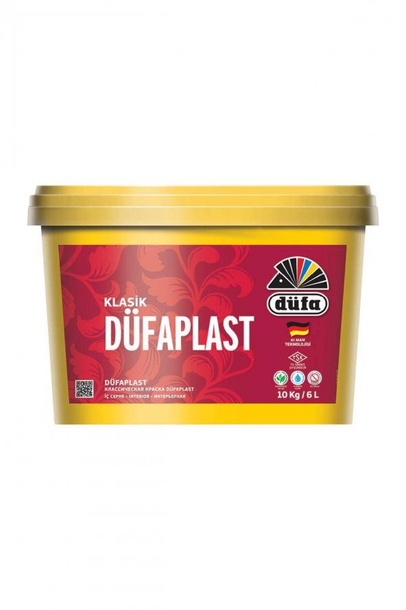 Düfa İç Cephe Duvar Boyası Klasik Düfaplast 6 Litre / Mor