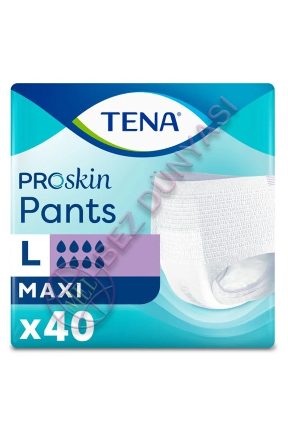 Maxi 8 Damla L Beden Emici Külot Hasta Bezi 10 Lu*4 Pkt 40 Adet - 4