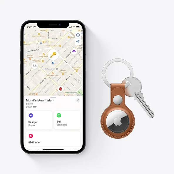 Apple Airtag Akıllı Takip Cihazı Tekli - 7