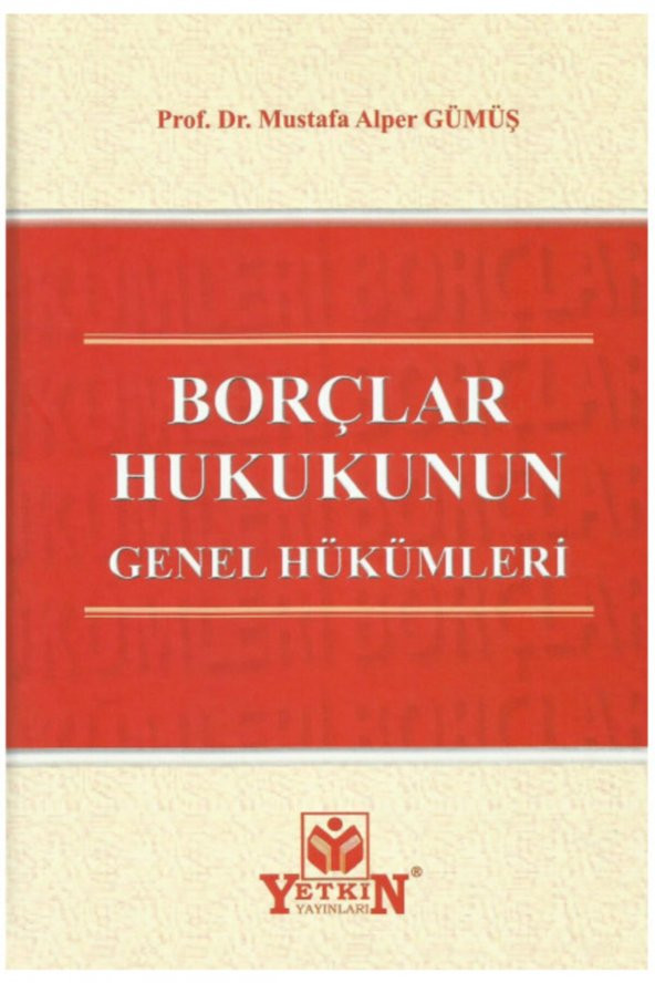 Borçlar Hukuku Genel Hükümler - 2