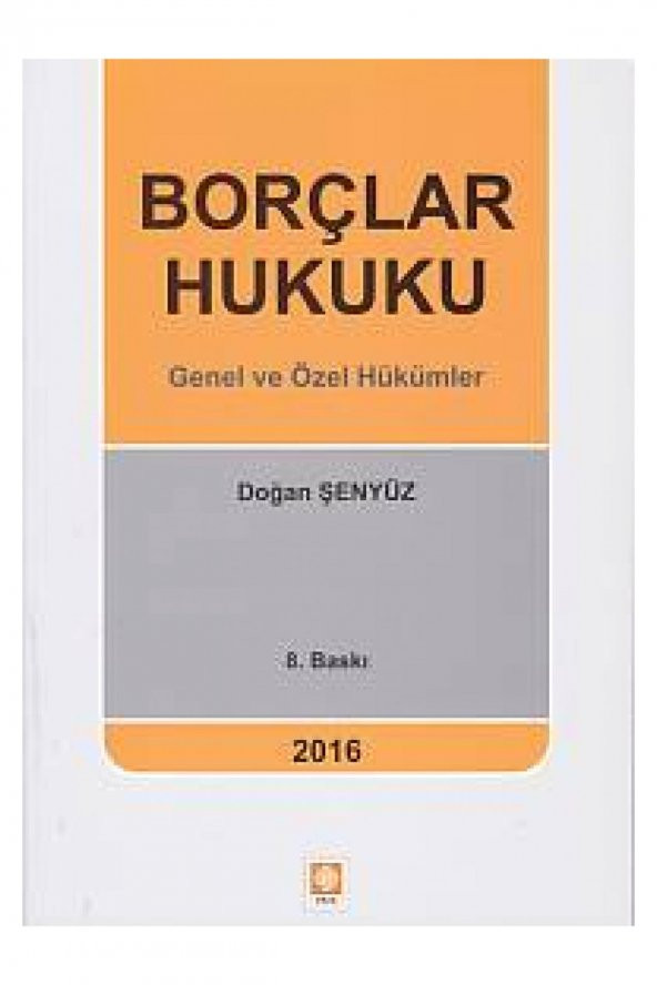 Borçlar Hukuku  8.Baskı - 2