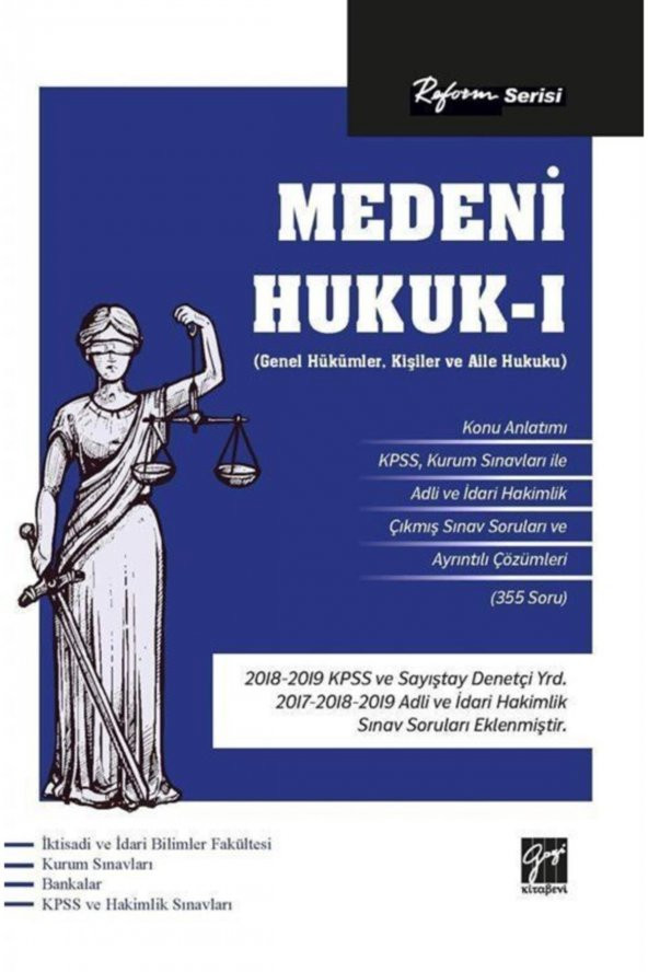 Reform Serisi Medeni Hukuk - 1 ürün görseli 1