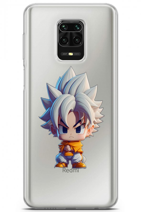 Xiaomi Redmi Note 9 Pro Kılıf Seri Others 13 Goku Clear Case Kapak - 1