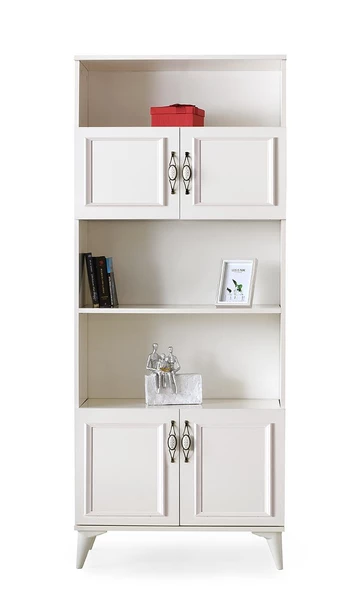 Irmak Dolaplı 5 Raflı Kitaplık 80x30x195cm - 7