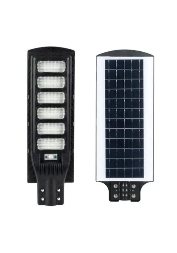 Lexron 300 W watt güneş panelli bahçe ve sokak aydınlatması - solar lamba