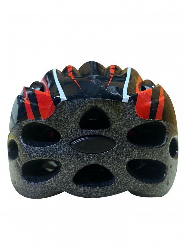 Rectus Bisiklet Kaskı Yetişkin Vizörlü - Ledli R-29 [55-61 cm / Large] Kırmızı - Resim 2