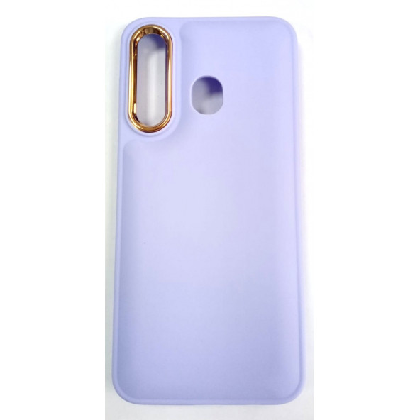 Samsung Galaxy A20/A30 Kabartmalı Kamera Korumalı Puf Kılıf - Resim 5