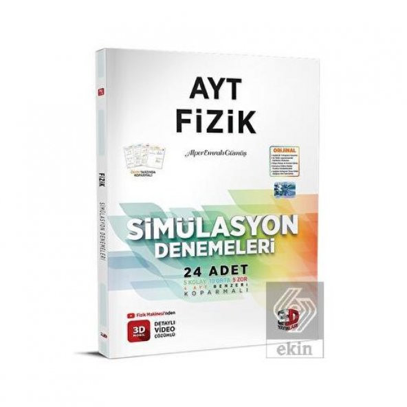 2023 AYT 3D Simülasyon Fizik Denemeleri
