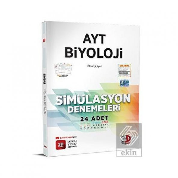 2023 AYT 3D Biyoloji Simülasyon Denemeleri