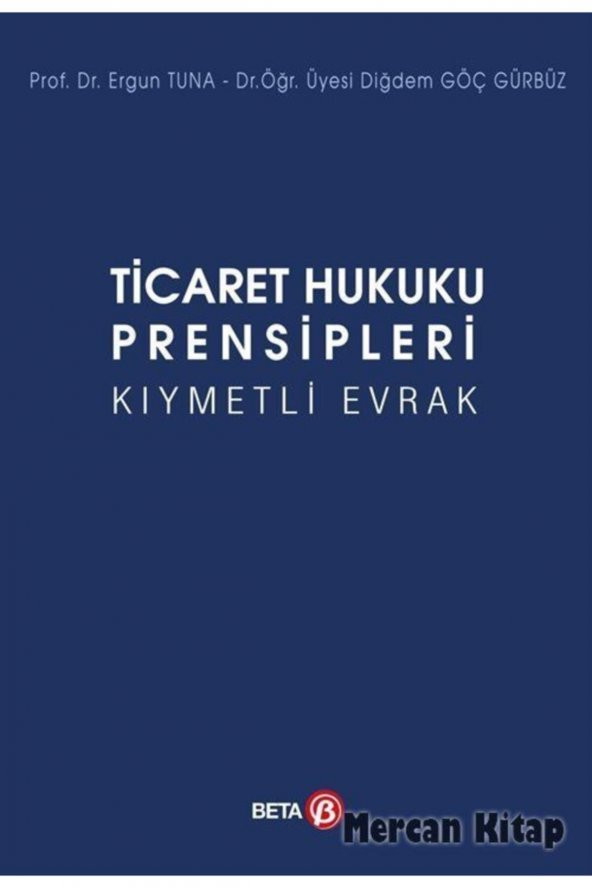 Ticaret Hukuku Prensipleri Kıymetli Evrak ürün görseli 1