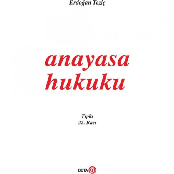 Anayasa Hukuku - 2
