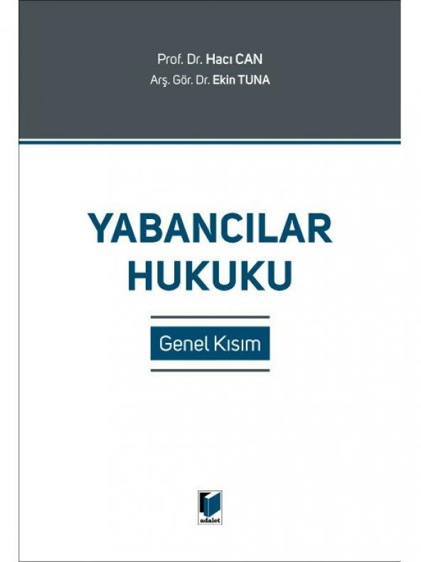Yabancılar Hukuku Genel Kısım ürün görseli 1