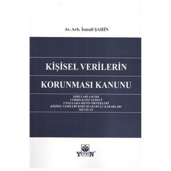 Kişisel Verilerin Korunması Kanunu - 1