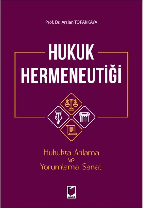 Hukuk Hermeneutiği ürün görseli 1