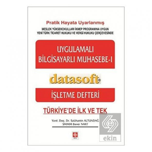 Uygulamalı Bilgisayarlı Muhasebe 1-Datasoft Selahattin Altundağ - 2