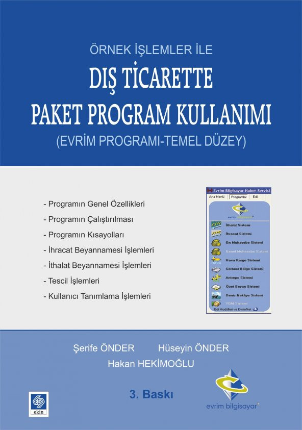 Dış Ticarette Paket Program Kullanımı Şerife Önder - 1