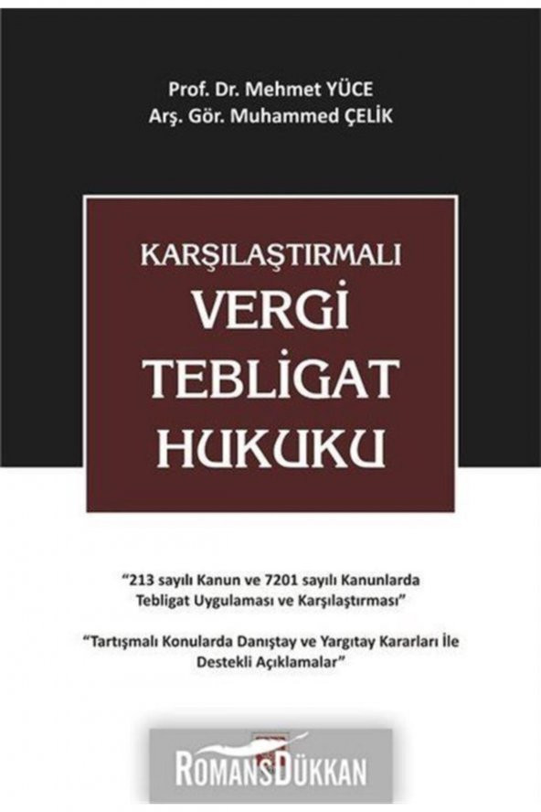Karşılaştırmalı Vergi Tebligat Hukuku Mehmet Yüce - 2