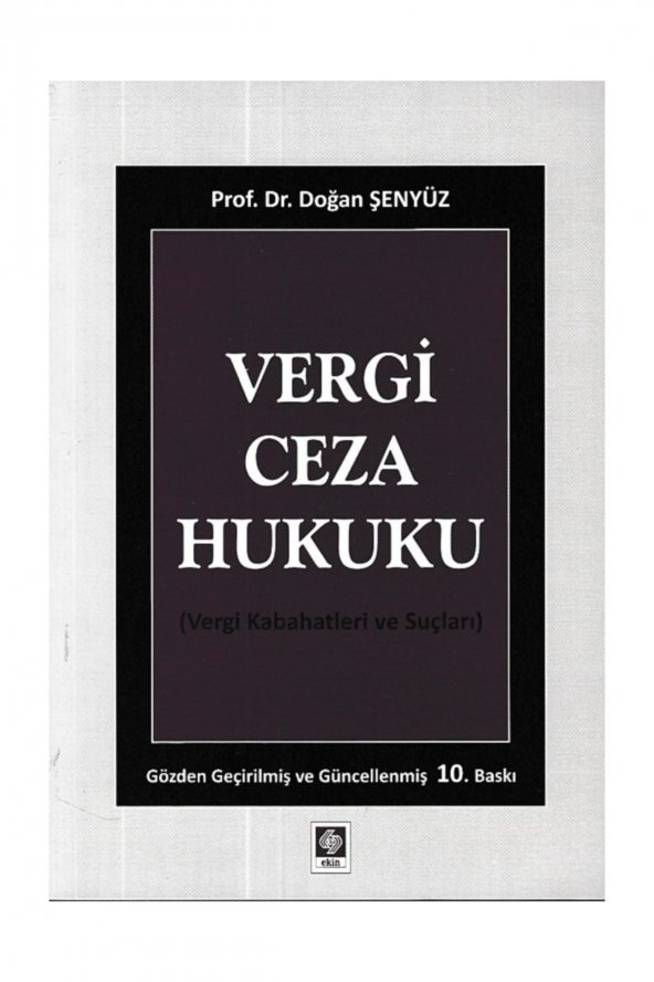 Vergi Ceza Hukuku  10.Baskı - Resim 2
