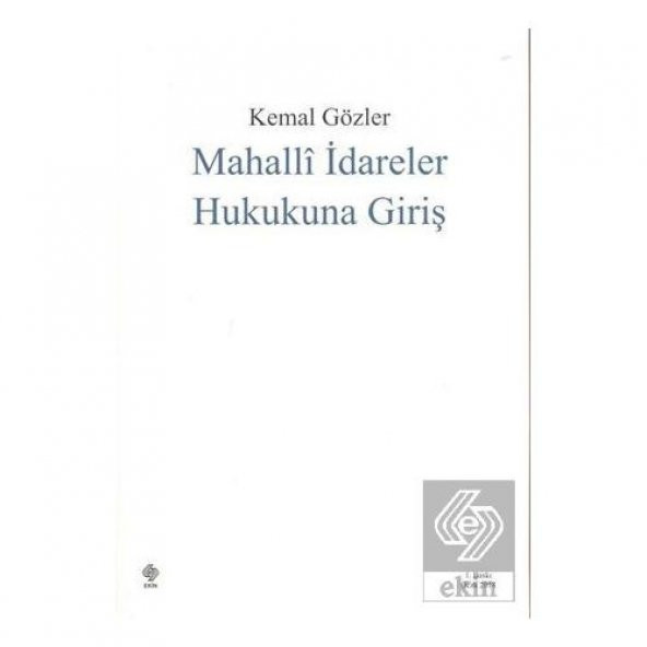 Mahalli İdareler Hukukuna Giriş Kemal Gözler - Resim 2