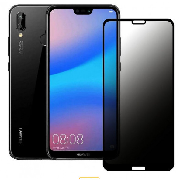 Huawei P20 Lite Gizli Hayalet Tam Kaplayan Ekran Koruyucu