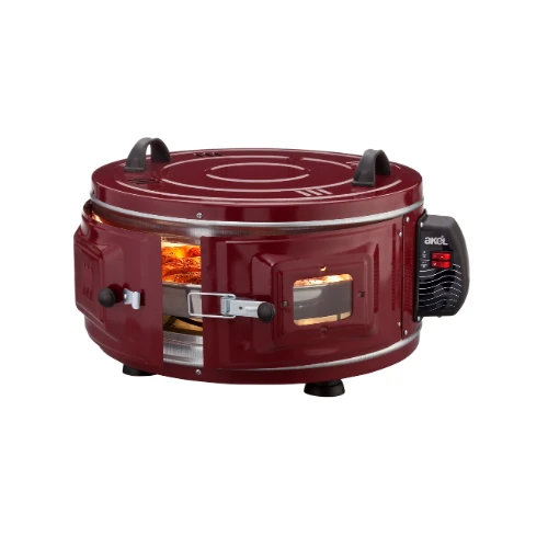 Akel Ön Gözetlemeli, Orta Boy Yuvarlak Davul Fırın Af007 - Resim 1