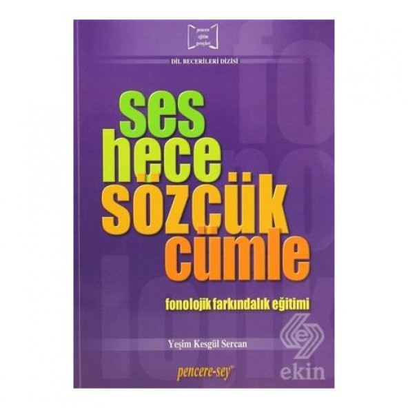 Ses Hece Sözcük Cümle