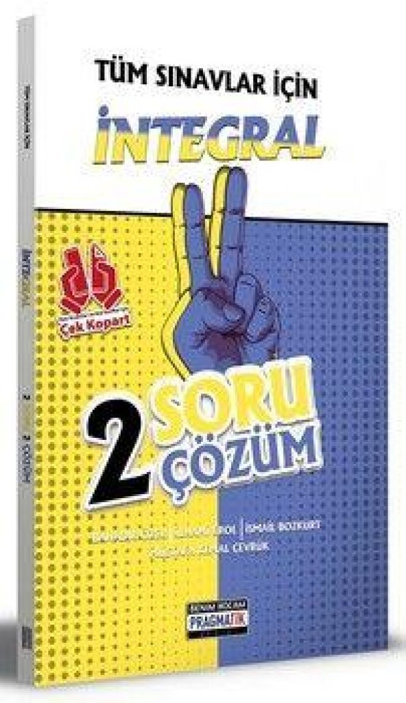 Benim Hocam İntegral 2 Soru 2 Çözüm Fasikülü