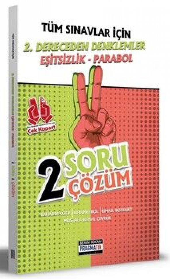 Benim Hocam 2. Dereceden Denklemler Eşitsizlik Par - 3