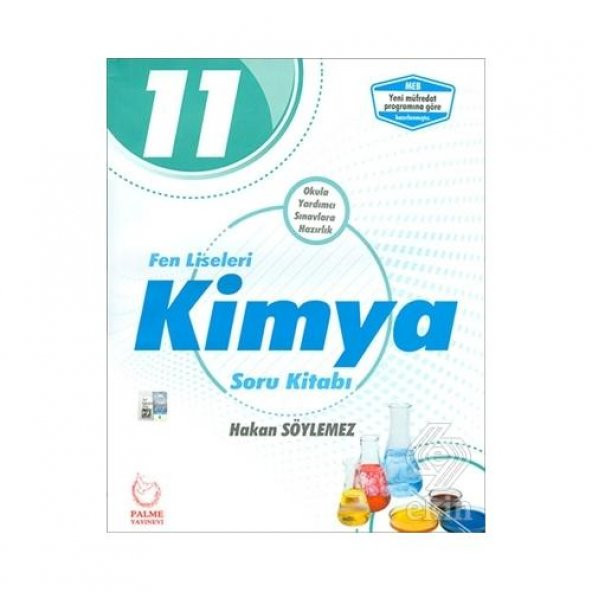 2019 Palme 11. Sınıf Fen Liseleri Kimya Soru Kitab