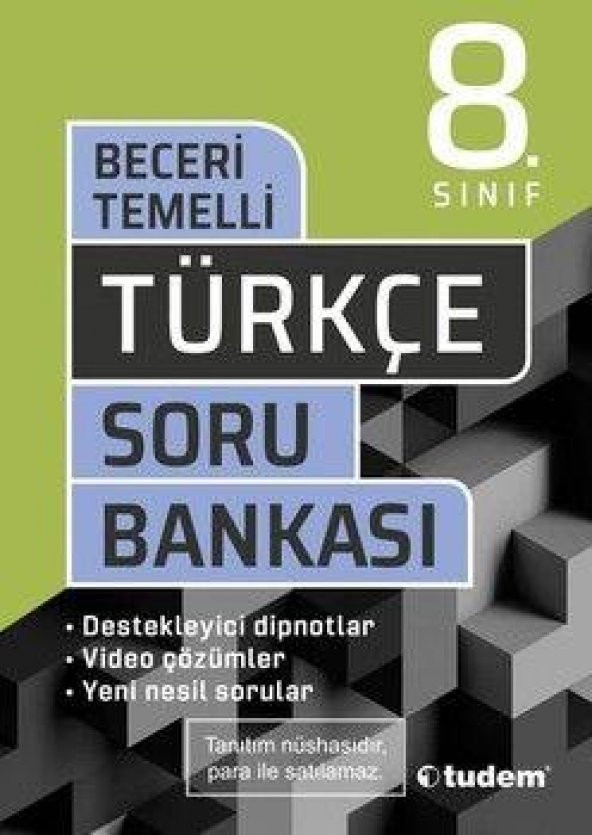 8.Sınıf Türkçe Beceri Temelli Soru Bankası