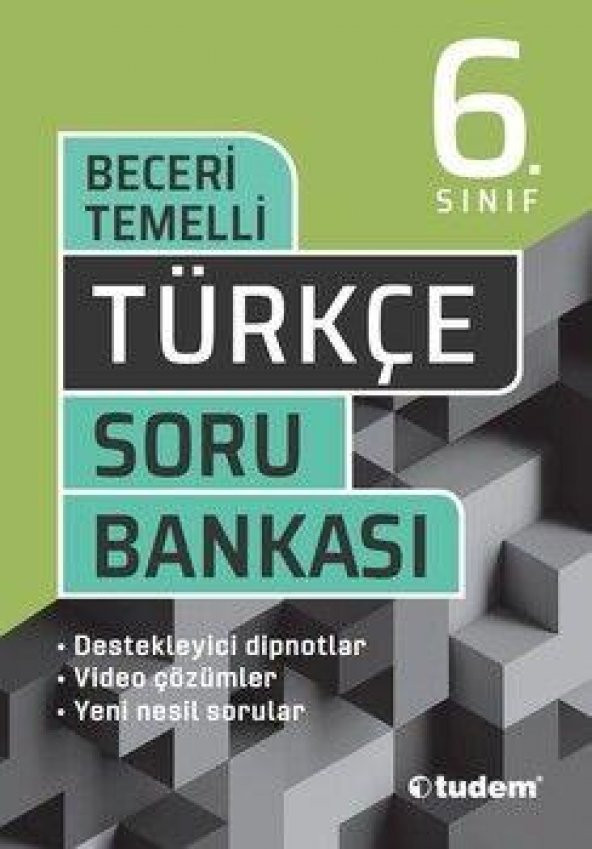 Tudem Yayınları 6. Sınıf Türkçe Beceri Temelli Sor