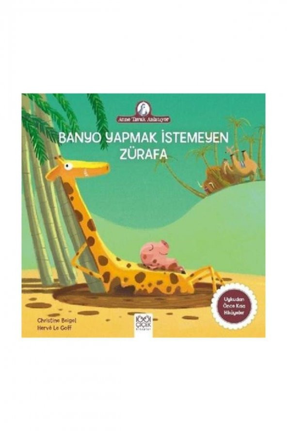 Banyo Yapmak İstemeyen Zürafa