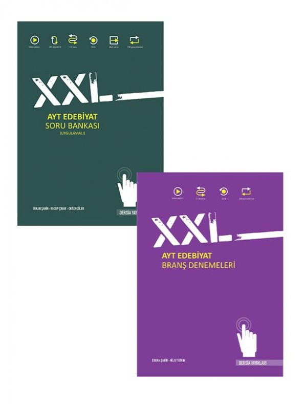 Dersia 2024 XXL AYT Edebiyat Soru ve 11 Deneme 2 li Set - 2