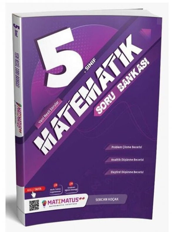 Matematus 5. Sınıf Matematik Soru Bankası Matematus Yayınları