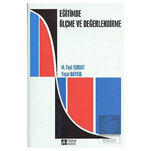 Eğitimde Ölçme ve Değerlendirme - 1
