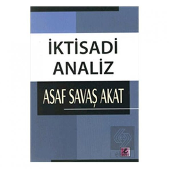 İktisadi Analiz - 1